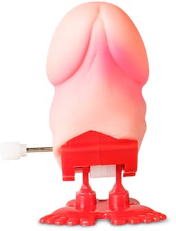 Opwindbaar Lopend Eikel Speeltje – Grappig Cadeau voor Vrijgezellenfeest of Foute Verjaardag — thumbnail 1