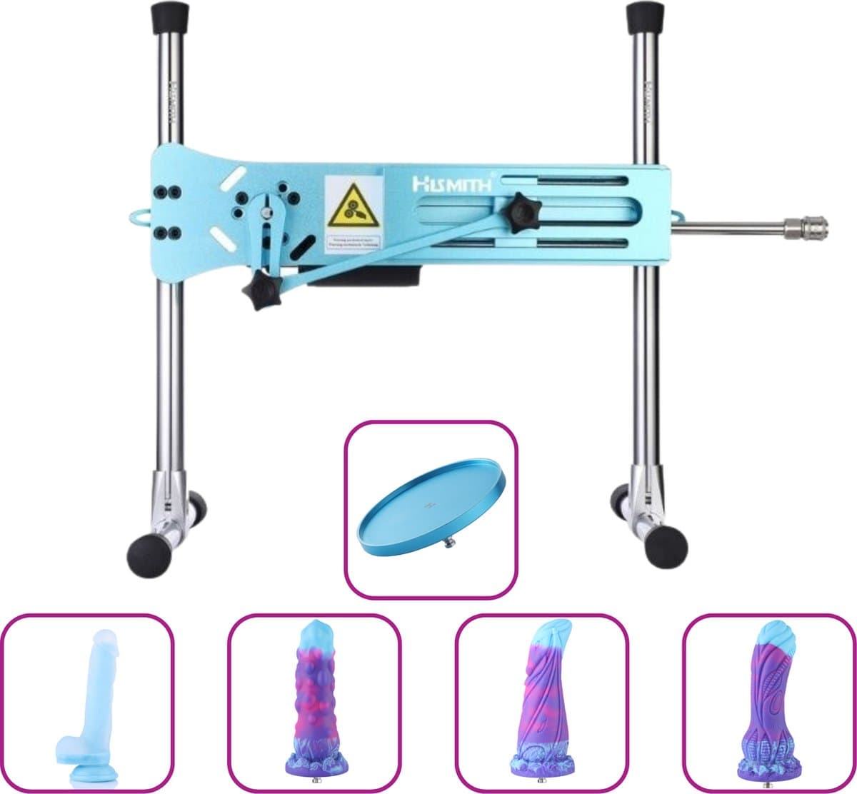 Pro 1 Premium Smart APP Seksmachine bundel Blue Ocean — afbeelding 1