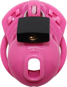 The Vice - Micro - Kuisheidskooi - Peniskooi - Chastity Cage voor de Kleine Penis - Roze — thumbnail 6