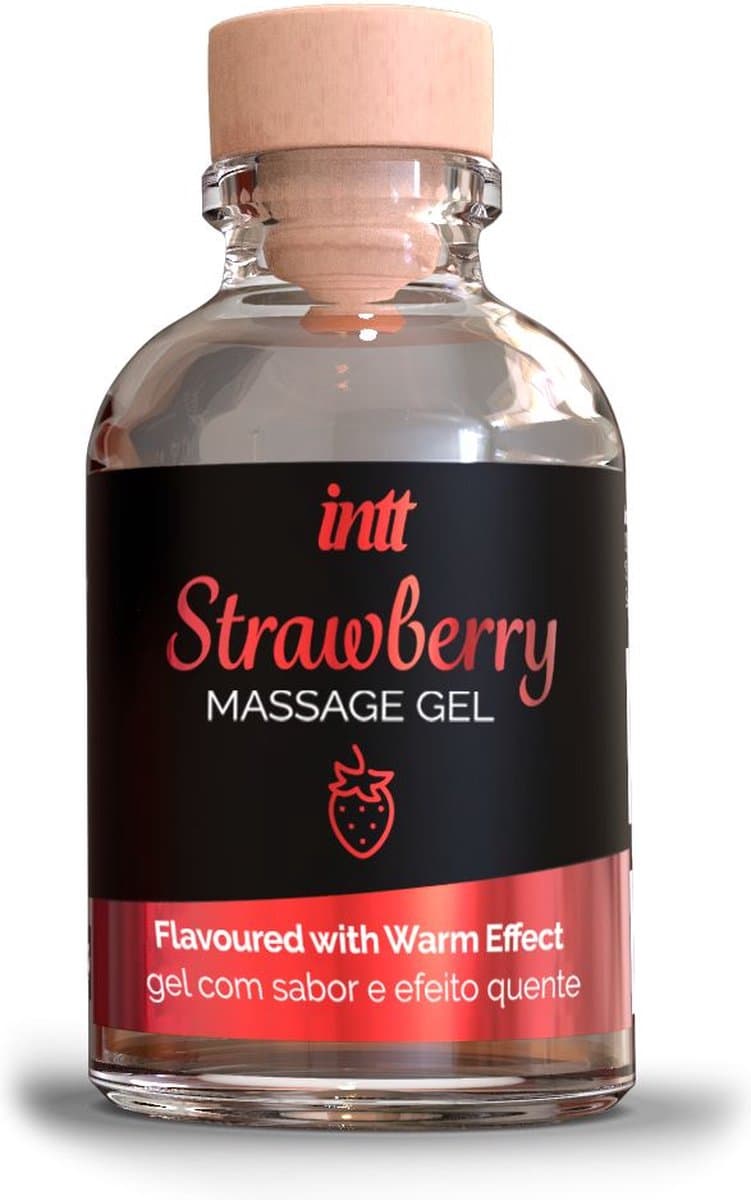 Strawberry Massage Gel - 30 ml — afbeelding 1