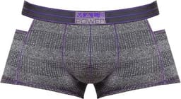Male Power Heather Haze - Cutout Short grey S — thumbnail 2