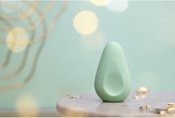 Doc Johnson - Chi - Rechargeable Silicone Clit Vibe - Mint — thumbnail 5