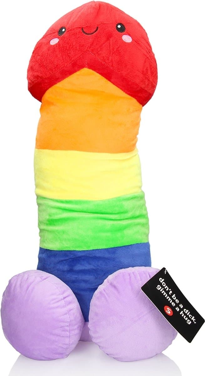 Shots - S-Line SLI216MUL - Penis Plushie - 24 / 60 cm - Multicolor — afbeelding 1