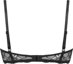 Christine le Duc - Kanten Kwart Cups BH Marzia - Lingerie Erotisch - Zwart — thumbnail 2