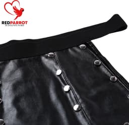 Erotisch ondergoed heren - Rok - Kilt - Boxer - Zwart - Sexy - BDSM - Rollenspel — thumbnail 2