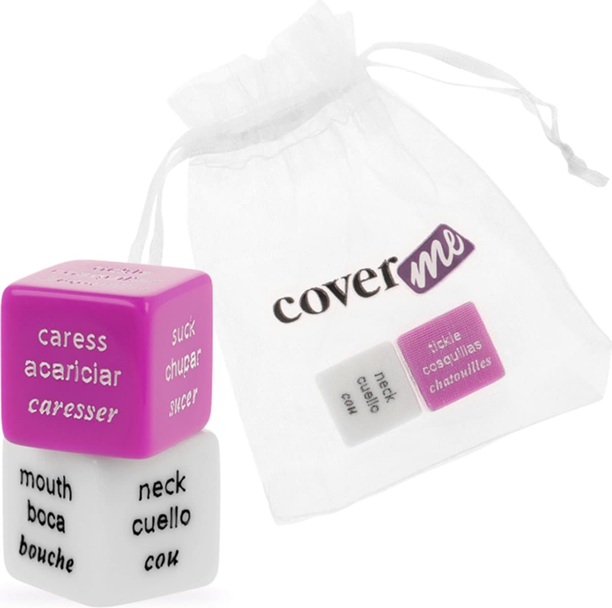 COVERME | Coverme Erotic Dice Game Es/fr/en | Sex Toy voor Koppels — afbeelding 1