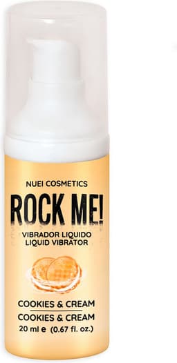 NUEI COSMETICS Rock Me! Liquid Vibrator Cookies And Cream 20 Ml — thumbnail 1
