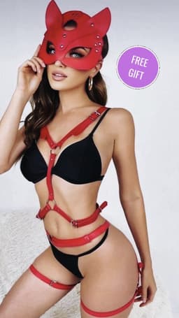 Seductive Angel's - Erotische lingerieset - Kinky BDSM - Sexy lingerie — thumbnail 9
