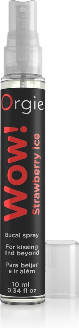 Orgie - Wow! Strawberry Ice - Bucal Spray - 0.34 fl oz / 10 ml — thumbnail 2