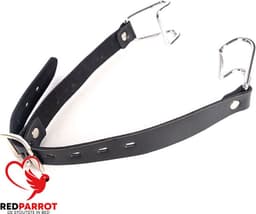 Lederen Mondverspreider - Mondexpander - Mondknevel - Verstelbaar - BDSM - Dominantie - Onderwerping - Bondage — thumbnail 3