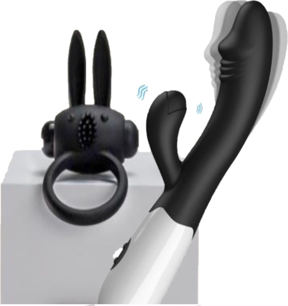 Erodit® Erotische - vibrators - cockring - combinatie set - Seksspeeltje - sex toys - sex speeltjes-prostaat vibrators voor mannen- vibrators voor vrouwen, speeltjes voor mannen, vrouwen , koppels — afbeelding 1