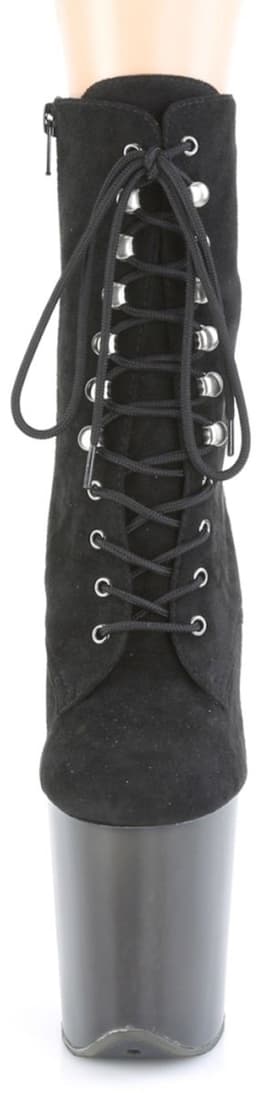 Pleaser - FLAMINGO-1020FST Plateau Laarzen, Paaldans schoenen - Paaldans schoenen - 35 Shoes - Zwart — thumbnail 2