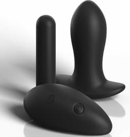 Pipedream - Remote Triple Teaser +Size - Anal Toys Buttplugs Zwart — thumbnail 2
