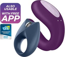 Satisfyer 'Partnerbox 2', incl. Apptoys, Double Joy, Royal One, oplaadbaar, waterdicht, huidvriendelijke siliconen — thumbnail 9