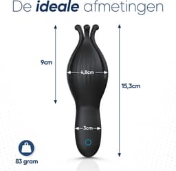 Lana - Masturbator voor Mannen en Vrouwen - Clitoris Vibrator - Pocket Pussy - Seks Toys voor Koppels - Masturbator — thumbnail 2