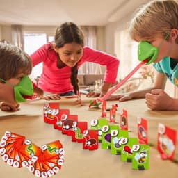Kikkerspel Tongspel - Interactief Spel - Feestjes Spelen - Snelheidsspel - Voor 2 of 4 spelers - Meerdere kleuren — thumbnail 4