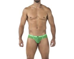 Cut4Men - Hybrid Cheeky Mesh Herenslip - Neon Groen - Maat M