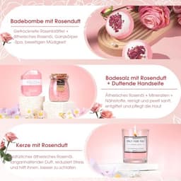 Cadeauset Vrouwen - Verjaardagset - Liefde Tonen - 8 Delig - 20 cm - Rosé — thumbnail 4