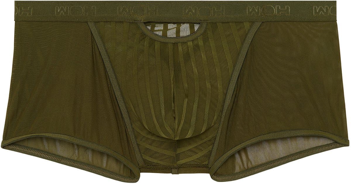 WOH heren microfiber trunk personal allure mesh groen — afbeelding 1