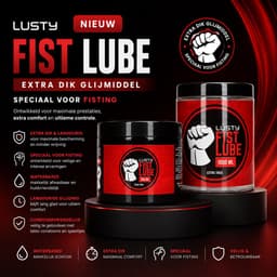 Lusty Fist Glijmiddel op Waterbasis 500 ml - Extra Dik Glijmiddel Voor Het Fisten - Fist It - Extra Dik Glijmiddel - Fisting Gel - Fist Fucking Gel - Fisting Glijmiddel — thumbnail 2