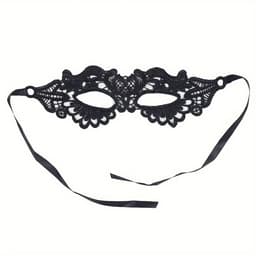 Quick Relief Erotic Mask™ - Erotisch Masker - Venetiaans Masker - Masquerade Masker - Gemaskerd Bal - Galamasker - Zwart — thumbnail 4