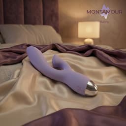 MontAmour Eve – Vibrator voor Vrouwen – G-Spot & Clitoris Stimulator – 10 Vibratiestanden – Oplaadbaar – Waterdicht – Siliconen – Sex Toys voor Vrouwen en koppels - Hygiene - Veilig - Lila - Paars - Massage — thumbnail 5