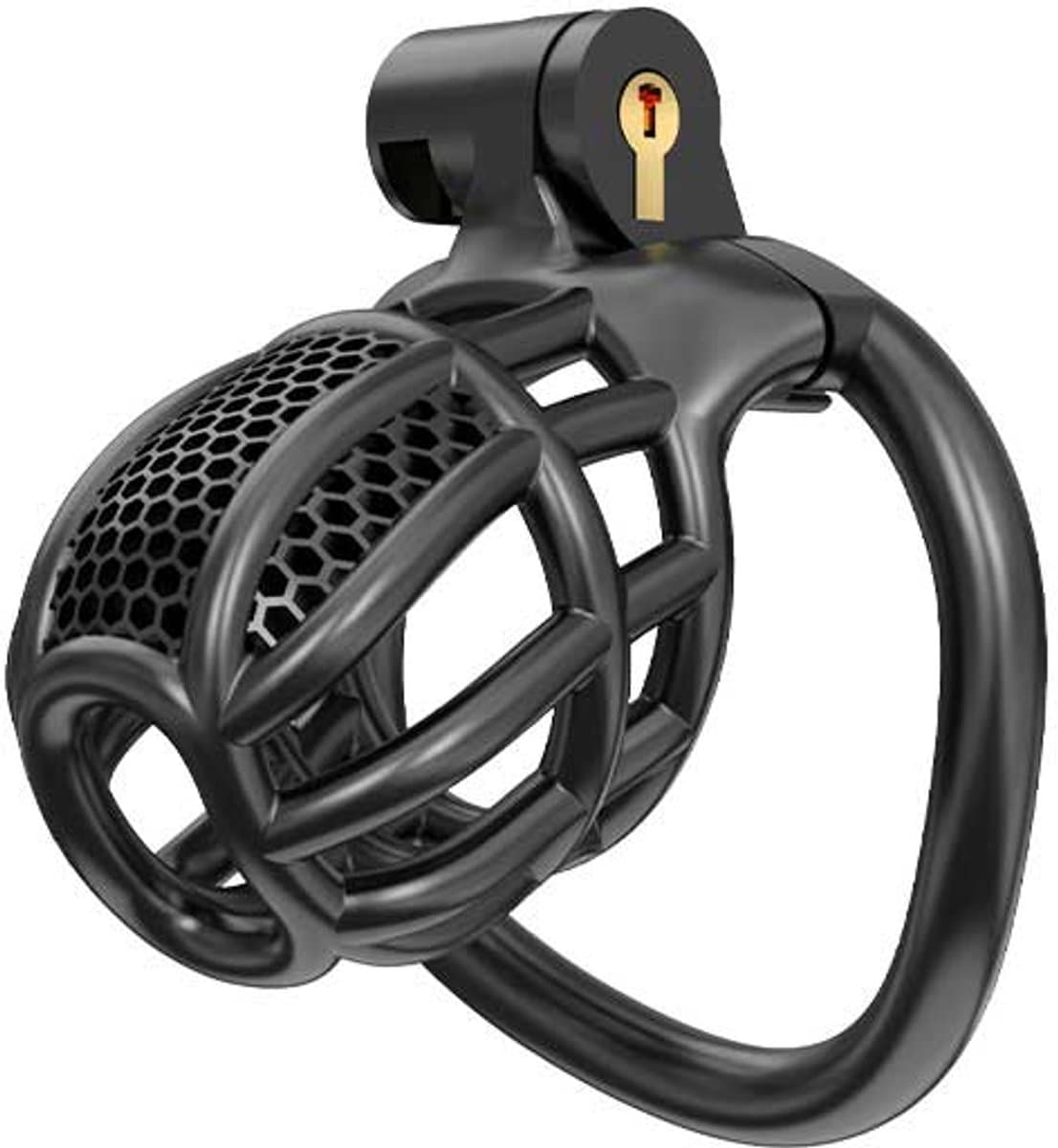 Rimba P-Cage - P-Cage PC06 - Kuisheidskooi - Peniskooi - Maat S - Zwart — afbeelding 1