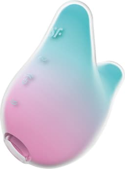 Satisfyer - Mermaid Vibes - Vibrerende Luchtdruk Vibrator - Mint/Roze — thumbnail 1