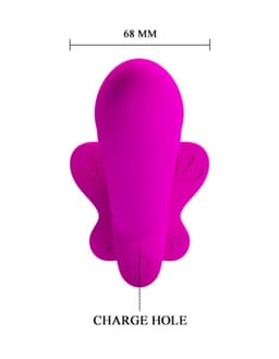 Pretty Love Valerie - Strap-on Vibrator - Strapless - Roze - USB Herlaadbaar - Waterproof — thumbnail 4