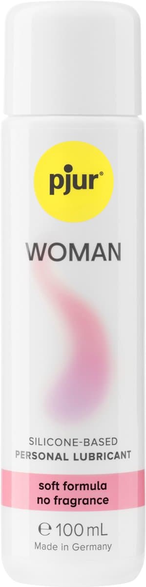 Pjur Woman Glijmiddel Op Siliconenbasis - 100 ml - Vrouwen - Mannen - Smaak - Condooms - Massage - Olie - Anaal - Siliconen - Erotisch — afbeelding 1