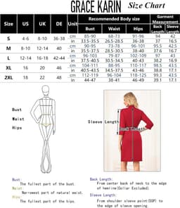 Elegante Kantoorjurk Dames 3/4 Mouwen V-Hals Bodycon Zakelijk Cocktail — thumbnail 2
