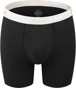 Heren Boxershorts Lange Pijpen van Ademend en Zacht Bamboe Ondergoed — thumbnail 7