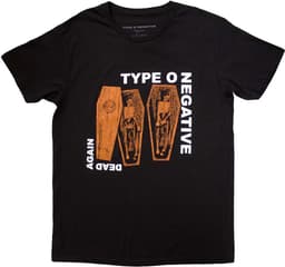 Type O Negative Dead Again T-shirt – Officieel Licentieproduct, Zwart, Uniseks — thumbnail 1