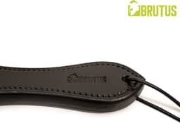 BRUTUS Leather Two Finger Whip II - Dubbele impact — thumbnail 2