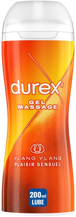 Durex Massage Olie en Glijmiddel 2-in-1 - Sensual met Ylang Ylang - waterbasis - 200 ml — thumbnail 14