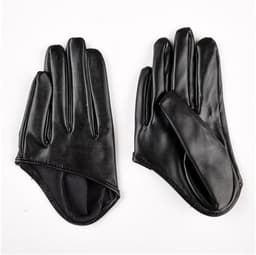 Sexy PU Lederen Handschoen - Zwart - Lingerie - Handschoenen — thumbnail 2