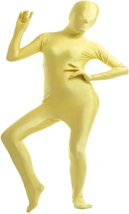Stretch Spandex Jumpsuit Heren Dames - Strakke Bodysuit voor Feest en Podiumoptredens — thumbnail 1