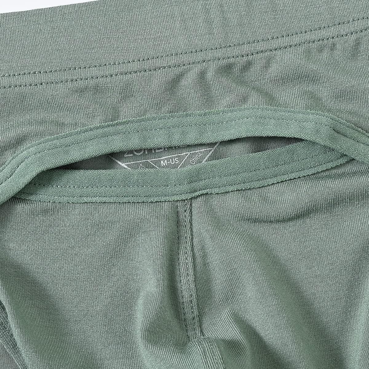 Mannen Slips met Verbeterde Voorkant Opening en Lage Taille Pasvorm — afbeelding 1