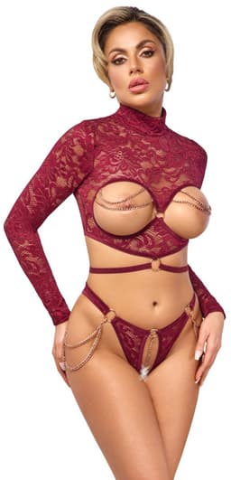 Open Top & Thong red XL — thumbnail 7