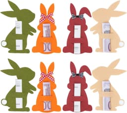 Geldcadeauset - Viltdecoraties - Pasen Vieren - 8 Stuks - 17x14cm — thumbnail 1