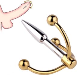 Penis Plug Anker - Sperma Stopper - Eikel - Plasbuis - Dilator - Urethraal — thumbnail 1