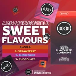 EXS Mix Flavoured 48 condooms — thumbnail 8