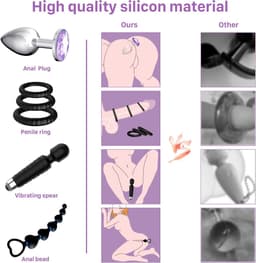 Seksspeelgoed Set 16-Delig – Valentijnscadeau voor Koppels | Vibrator, Butt Plug, Anale Kralen, Masturbator & Glijmiddel | Erotisch Cadeau Vrouw & Man | Discreet Verpakt — thumbnail 2