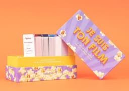 Filmspel - Partyspel - Filmquiz - Interactief - 14.6 x 6.8 x 10.5 cm - Paars — thumbnail 2