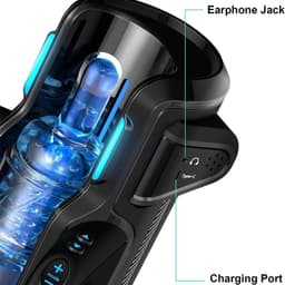 Norvia Automatische Mastrubator Voor Mannen - Sex Toy - Pocket Pussy - 72 Modi - 3 Niveaus - Met Telefoonhouder - Intense Ervaring — thumbnail 4
