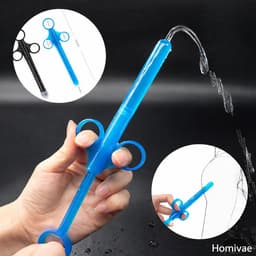 Homivae - Glijmiddel Injector – Hygiënische Applicator met Spuit – Voor Anaal & Vaginaal Gebruik – Herbruikbaar & Schoonmaken — thumbnail 4