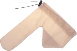 Heren doorzichtige string met voorgevormde pouch en koord, blauw — thumbnail 1