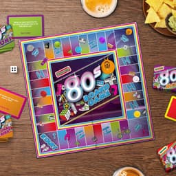Jaren 80 Bordspel - Retro Party Spel - Avond Entertainment - 500 Nostalgische Vragen — thumbnail 2