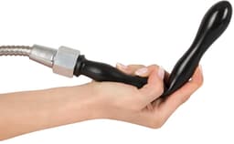 You2Toys – Anal Shower met 2 Verschillende Plugs en Doucheslang voor Dubbel Genot Deluxe Uitvoering – Zwart — thumbnail 2