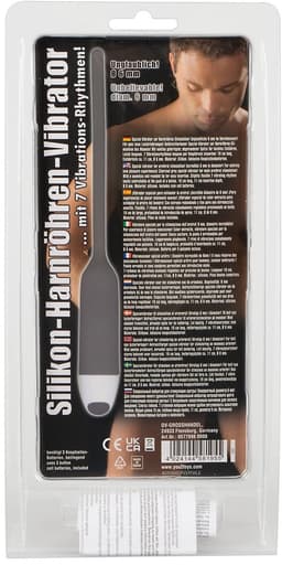 Sextreme – Siliconen Urethrale Vibrator Dilator voor ‘Penis Play’ en Extra Stimulatie - Zwart — thumbnail 2